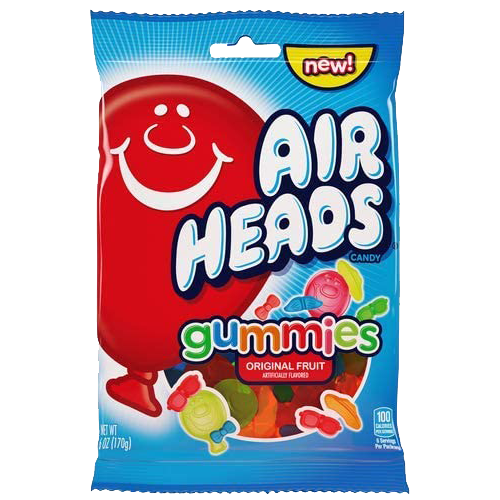 AIR HEADS GUMMIES 6 OZ
